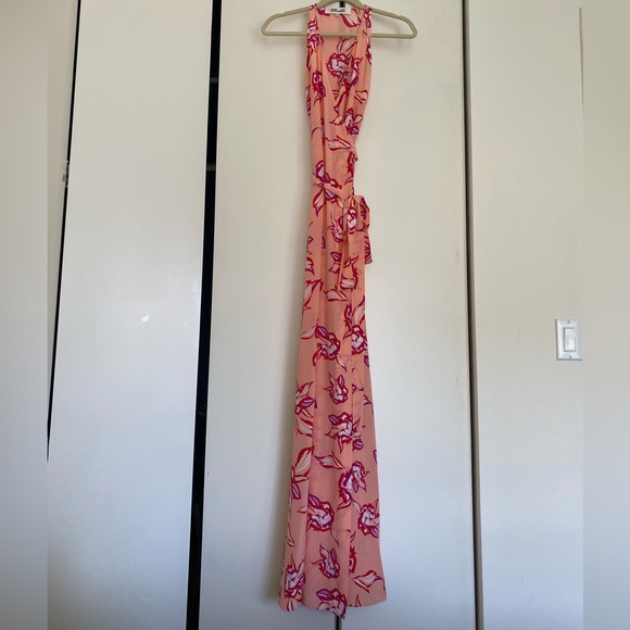 DVF wrap silk maxi dress - Picture 3 of 6